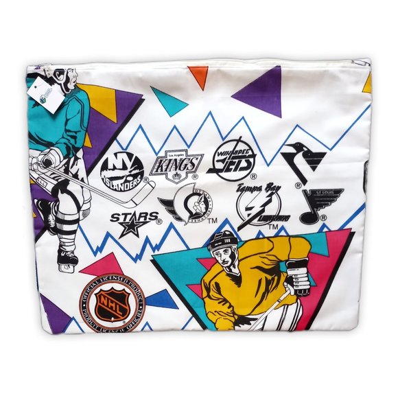 Vintage 1993 NHL TEAMS Custom Reworked Bennygonia Essential Multi-Purpose Bag - Picture 4 of 15